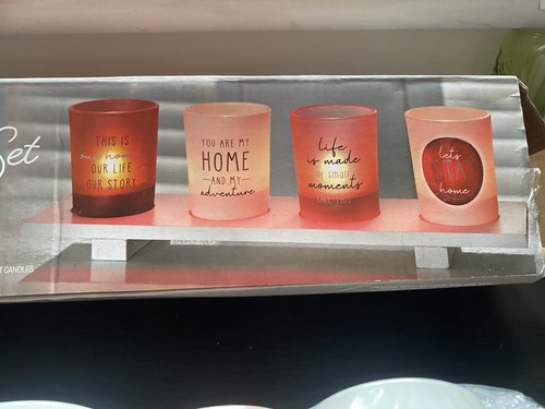 Candle holder set with - holder,