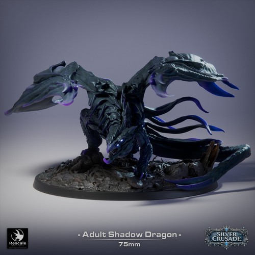 Shadow dragon large d - shadow, d&d
