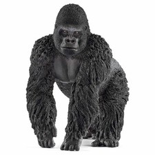 Schleich Wild Life Male Gorilla Detailed Figure Collectible Figurine 14770 New  