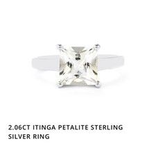 Gemporia Itinga Petalite Sterling Silver Ring Levj46.7