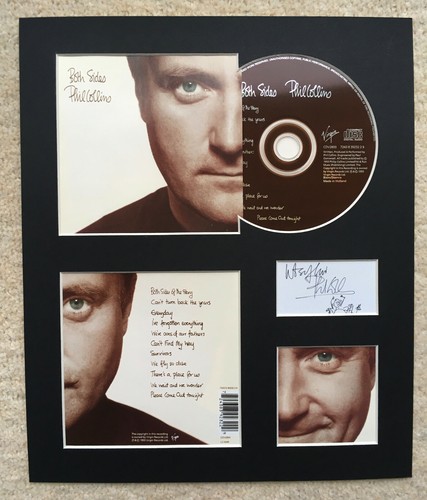 Phil collins signed - phil,