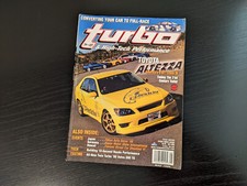 Turbo Magazine Import Performance Car Tuner 90s 2000s Altezza Skyline May 1999