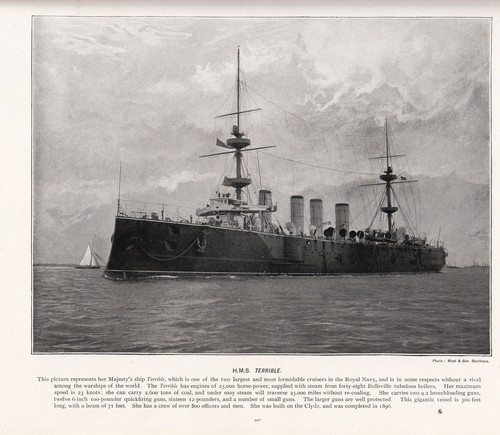 1897 victorian print m s - print, h.m.s