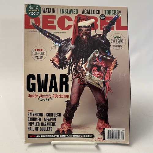Decibel magazine 2011 gwar - magazine, w/