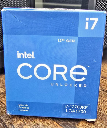 Intel core 12700kf - intel,