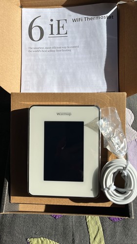 Warmup 6ie thermostat - 6ie, thermostat-