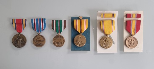 American ww2 campaign medals - american, medals.