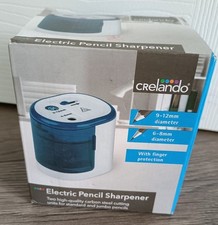 Crelando Electric Pencil Sharpener -Blue 
