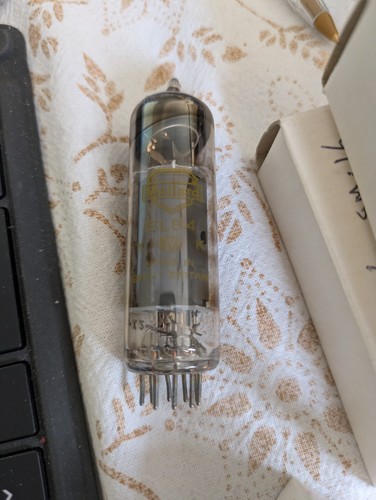 Mullard el84 date code - , rx2
