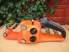 Genuine used Husqvarna 380 chainsaw fuel and oil tank