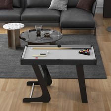 Foldable Pool Table Compact Billiards Set Space Saving Games Room Kids Teen Fun