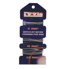 Fuse Wire Card 5A 15A 30A For