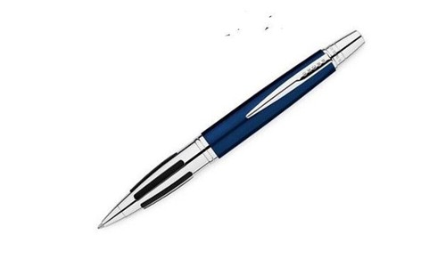 Cross contour blue - contour,