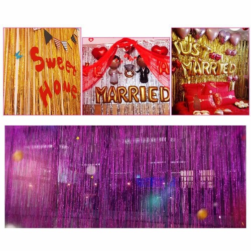 Long metallic foil - metallic,