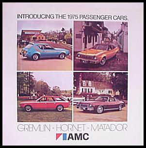 1975 amc brochure gremlin - brochure,,