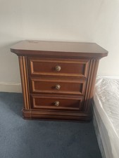 Italian Brown Side Tables Set