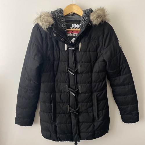 Superdry toggle coat - toggle, sz