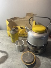 Vintage Sirram, Motoring Camp Stove Picnic Kettle Set  Very Rare  No 42