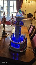 Lemax Santa's Freeze Zone Drop Tower Ride - with Lights, Sound & Motion