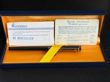Vintage Waterman Fountain Pen “Ideal” Paris Gift Set With 18ct Gold Nib