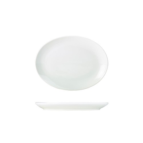 Genware porcelain oval - genware, plate