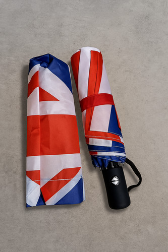 Union jack folding umbrella - union,