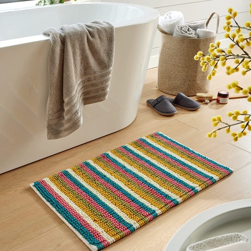 Non slip multi stripe blue - multi,