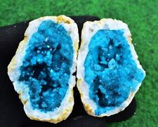 Colour Quartz Geode Blue/Pink