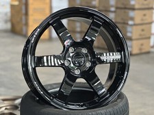 New 18x8 AOW TE37 BLACK ET45