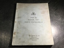 1950-1953 Rover 75 Models