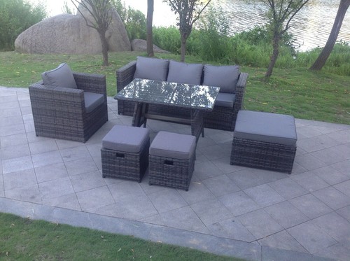 Fimous seater rattan - seater, garden