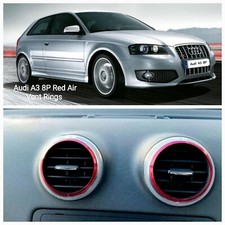 Audi A3/S3/8P 2004-13 Red Air