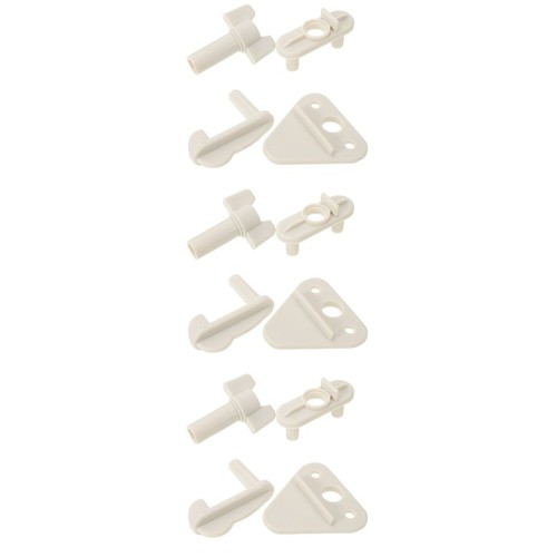 White durable plastic - white,