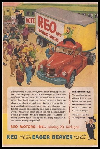 1952 reo truck vintage - 1952,