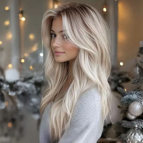 Pale silvery blonde wigs - pale,