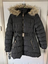 Boohoo Ladies Black Puffer