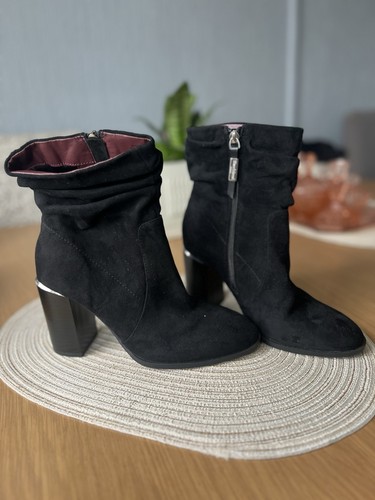 River island black suede - black,