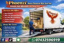 Man and van hire - van, house