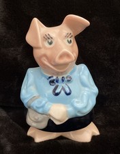 Wade NatWest Bank Piggy Bank "Lady Hilary" 7” Tall with Stopper