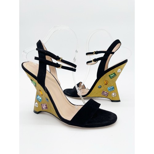 Gucci engel black suede - gucci,