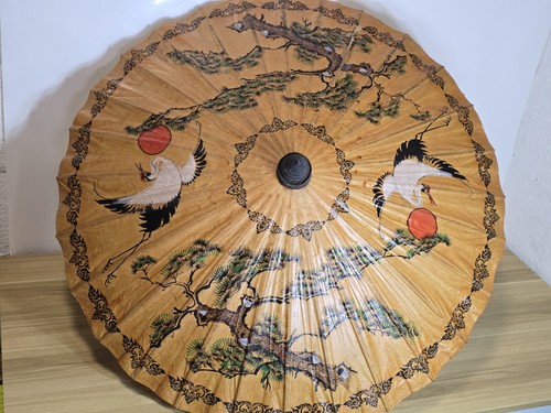 Vintage east asian - east, oiled-paper