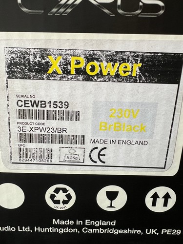 Cyrus power stereo mono - x, stereo/mono