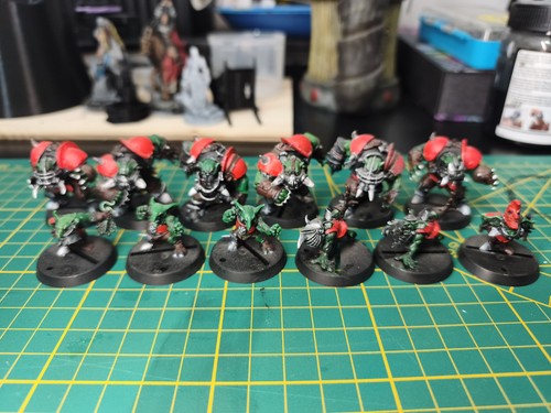 Blood bowl black orcs team - black,