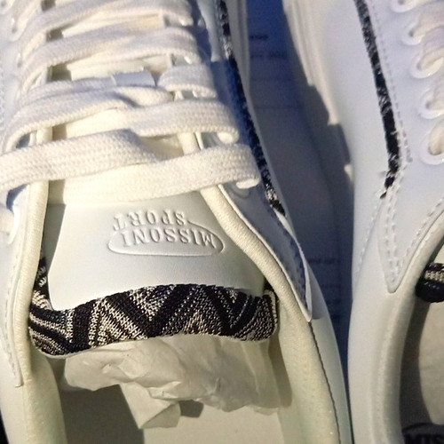 Missoni sport white black low - missoni, white/black