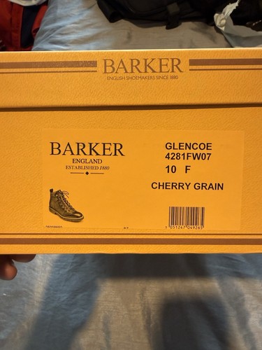 Men barker glencoe - men’s, cherry