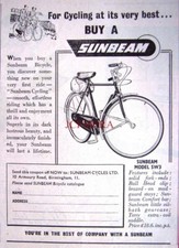 SUNBEAM 'Model SW3' Bicycle