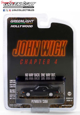 John Wick: Chapter 4 Plymouth Cuda 62020-F Greenlight 1/64 