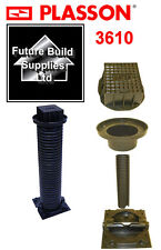 Plasson 3610 Stop Cock Tap Chamber Housing With Lid For 20mm 25mm 32mm PIPE 