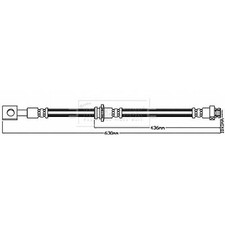 Brake Hose For Nissan NT400
