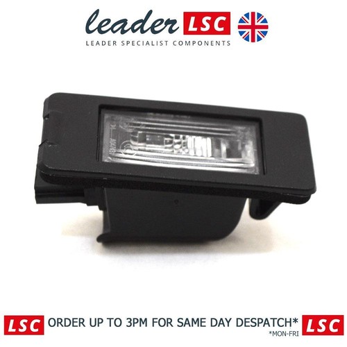 Rear number plate light - rear,